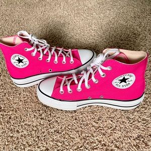 Astral Pink Platform Converse